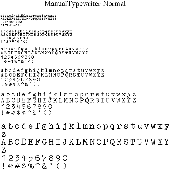 Font Preview Image