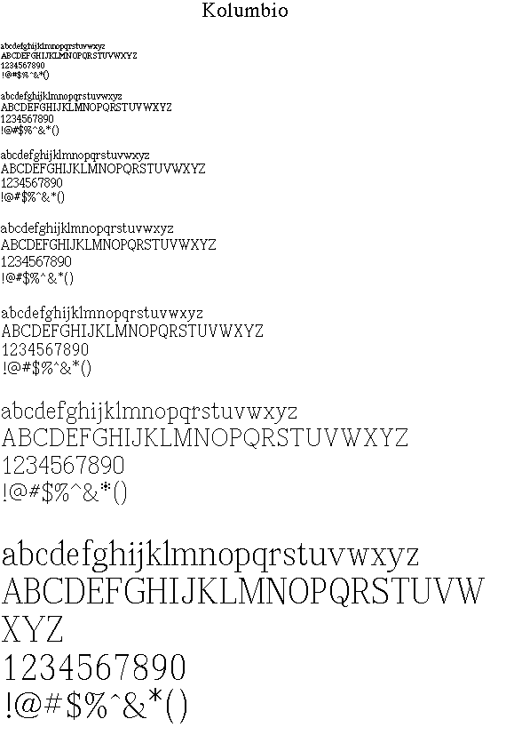 Font Preview Image