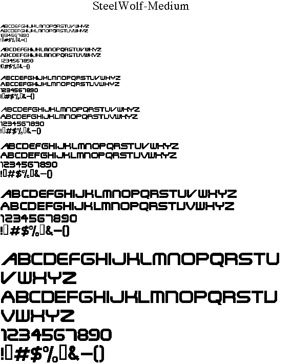 Font Preview Image